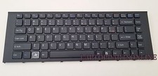 GENUINE NEW SONY VAIO VPCEA VPC EA VPC-EA SERIES BLACK US KEYBOARD WITH FRAME picture