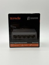 Tenda 5-Port Gigabit Ethernet Switch - Model SG105 - Black - New & Sealed picture