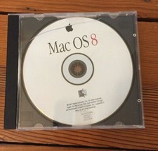 Vintage 1997 Mac OS 8 v8.0 Macintosh Software Install Disc CD picture