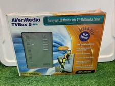 AVERMEDIA TVBOX 5 [Picture In Picture] VIDEO OVER VGA Brand New N Box Clear PIP picture