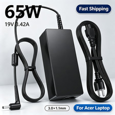 AC Adapter For Acer N15V2 Aspire One CloudBook AO1-431 A01-431 Laptop DC Charger picture