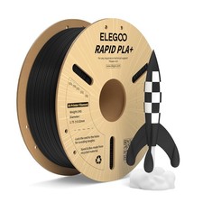 Rapid PLA Plus Filament 1.75mm Black 1KG, PLA+ 3D Printer Filament for 30-600 picture