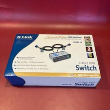 D-Link KVM Switch With 2-Port PS/2 DKVM-2K NEW IN BOX picture