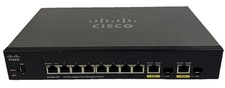 Cisco SG350-10MP-K9 V05 10-Port Gigabit PoE+ Managed Switch. No Power Supply picture