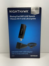 NETGEAR  Nighthawk AXE3000 Tri-Band Wi-Fi 6E USB 3.0 Adapter New Sealed picture