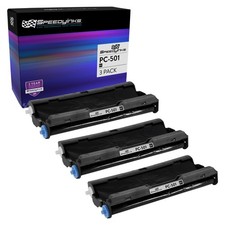 3 Pack Compatible PC501 Fax Cartridge with Roll for Brother FAX 575, 878 Printer picture