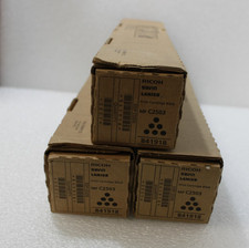 Lot of 3 New Ricoh 841918 Black Toner Cartridge For MP C2503 picture