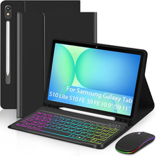 Case with Keyboard Mouse for Samsung Galaxy Tab S10 Lite/S10 FE picture