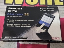 Sharp OZ-780 Ram Card 32 For Use With OZ-7000 Wizard Expands Memory OZ-7000 picture