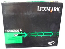 Lexmark T654X80G Black Extra High Yield Toner Cartridge 36K picture