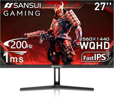 27 Inch WQHD 2560 X 1440 IPS Gaming Monitor, 200Hz 180Hz 1Ms Computer Monitor, D picture