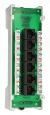 Cat 5e Voice & Data Expansion Module, 6-Port, with ABS bracket (individual bo... picture