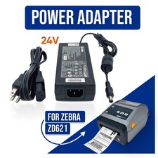 NEW Zebra AC Adapter Manufactured ecpecially for ZD621 Barcode Label Printer picture