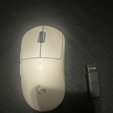 Logitech PRO X2 Wireless Optical Gaming Mouse w/ USB Receiver, White, 32000 DPI picture