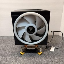 GAMDIAS 120mm CPU Cooler Fan Heatsink 4-Pin PC Desktop Black Tested Working picture