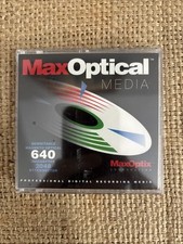 Brand New Plastic Sealed MAX OPTICAL MEDIA   MOD 640 Megabytes picture