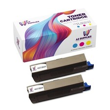 OKI Data Compatible Toner Cartridge for 44318604 C711DN C711DTN C711N Black 2 PK picture