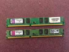 Kingston 8GB (2x4GB) PC3-10600U DDR3 Low Profile Desktop RAM KVR1333D3N9/4G picture