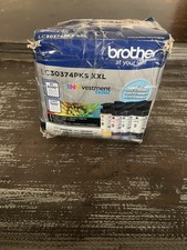 Brother LC30374PKS XXL Black/Cyan/Magenta/Yellow Super High-Yield Ink Cartridges picture