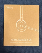 NEW Jabra Evolve2 55 MS Mono Bluetooth Headset 25599-999-999-01 HSC170W picture