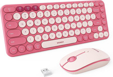 seenda Bluetooth Wireless Keyboard and Mouse Combo, COE203 Quiet Round Keycaps, picture