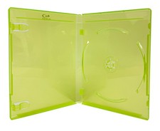 PREMIUM STANDARD Clear Green Blu-Ray Single Cases 12MM Lot picture