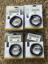 4- TARGUS DEFCON LAPTOP COMBINATION CABLE LOCK 6.5 Ft Brand New picture