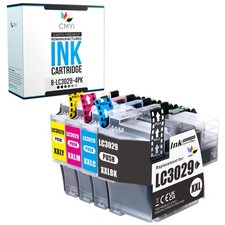 4PK Compatible CMYi LC3029 Ink Cartridges Combo fits Brother MFC-J5830DW J6535DW picture