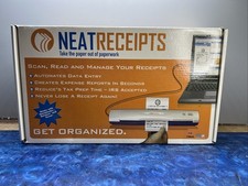 Vintage PC OG NeatReceipts Scanner NOS 2005 New In Box picture