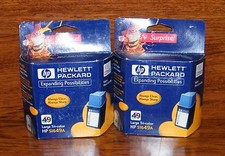 2 HP (51649A) Inkjet Print Cartridge 49 Tri-Color Ink Sealed In Box **EXPIRED** picture