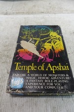 Vintage Dunjonquest - Temple of Apshai 217C Video Game Cassette for Commodore 64 picture