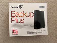 Seagate Backup Plus 4TB USB 3.0 Desktop External HDD Hard Drive picture