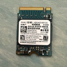 KIOXIA KBG40ZNS512G 512GB NVMe M.2 Internal SSD for Laptop/PC 95% picture