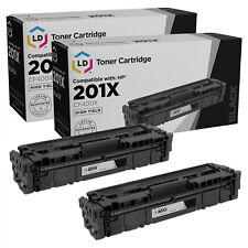 Compatible Replacements for HP CF400X/201X 2PK HY Black Laser Toner Cartridges picture