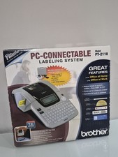 Brother P-Touch PT-2100 PC-CONNECTABLE LABELING SYSTEM Printer RARE  picture