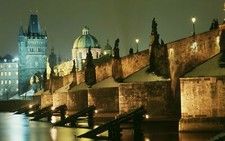 Landscape city cityscape architecture prague czech Custom Gaming Mat Desk picture