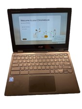 Acer Chromebook R752T WiFi Touchscreen 4GB 32gb Black R752 Series W/ Charger picture