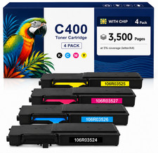 C400 Toner 4Pack Cartridge Compatible for 106R03524 Versalink C400 C400DN C405DN picture