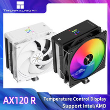 AX120-R 4 Heat Pipes CPU Cooler ARGB PWM Professional Digital Display Radiator f picture
