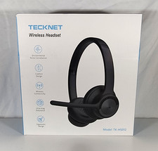 TeckNet TK-HS012 Wireless Headset Black Noise Cancellation Ultra-long Endurance picture