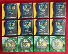 [ New ] SONY & MITSUBISHI GIGAMO MO 1.3GB Magneto Optical Disk lot of 12 260821 picture