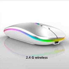 Wireless Mouse LED Rechargeable Mice picture