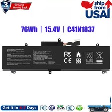 ✅C41N1837 Battery For ASUS ROG Zephyrus G15 GA502 M15 GU502G S15 GX502 76Wh picture