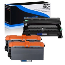 for Brother 2PK TN750 High Yield Toner+1PK DR720 Drum Unit MFC-8810DW HL-5470DW picture