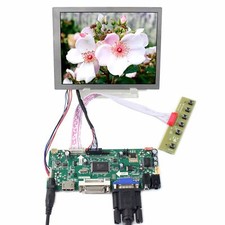 HD DVI VGA LCD Controller Board With 6.5 in G065VN01 V2 640X480 LCD Screen picture