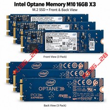 3 pcs Intel Optane Memory M10 SSD M.2 2280 16GB MEMPEK1J016GAD PCIe3.0 3D Xpoint picture