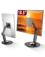 Jakeko Magnetic Portable Monitor Stand VESA Mount 75mm Travel 360° Swivel picture