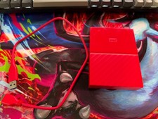 Western Digital WD My Passport 2TB USB 3.0 Portable External HDD Red 2.5in picture
