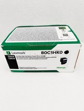 LOT OF 4 Genuine Lexmark 80C1HK0 Black High Yield Toner CX410 CX510 OEM New picture
