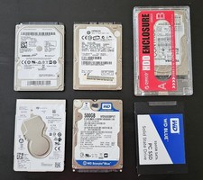 Lot Of 6 Pcs EXTERNAL HARD DRIVES, SEAGATE, WD, SAMSUNG, HITACHI  picture